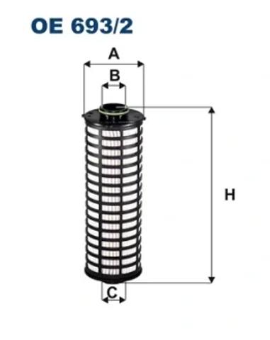 Фільтр масла OE6932 FILTRON