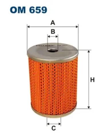 Фільтр масляний АКПП OM659 FILTRON