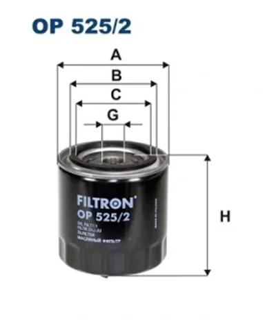 Фільтр масляний ДВЗ OP5252 FILTRON