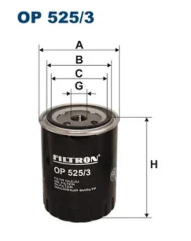 Фільтр масляний OP5253 FILTRON