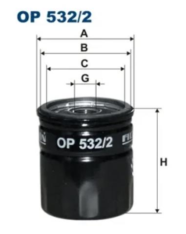 Маслофільтр OP5322 FILTRON