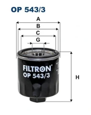 Фільтр очищення масла відцентровий OP5433 FILTRON