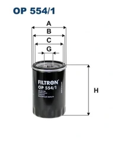 Фільтр масляний ДВЗ OP5541 FILTRON