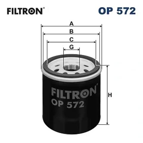 Фільтр очищення масла відцентровий OP572 FILTRON