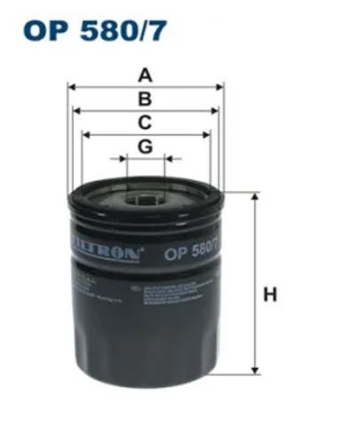 Фільтр масляний ДВЗ OP5807 FILTRON