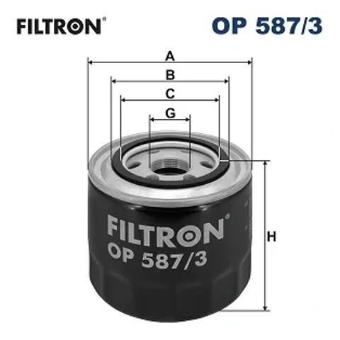 Фільтр масляний OP5873 FILTRON