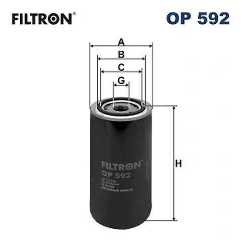 Фільтр гідравлічної системи OP592 FILTRON