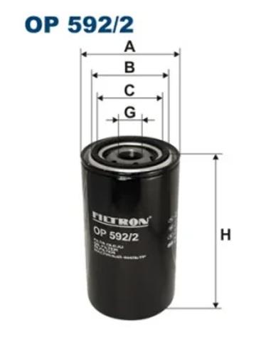 Фільтр масла OP5922 FILTRON