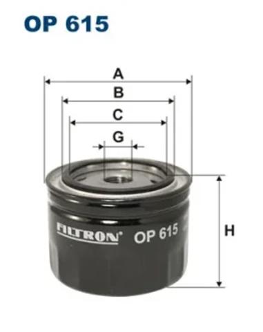 Фільтр відцентровий очищення масла OP615 FILTRON