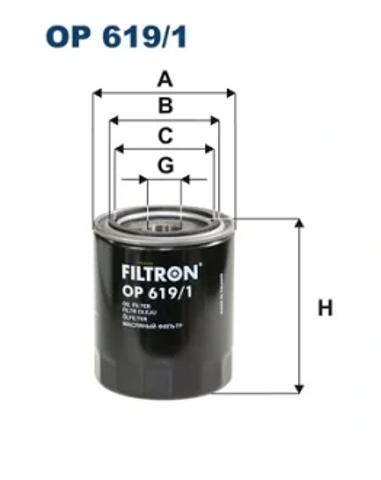 Фільтр очищення масла відцентровий OP6191 FILTRON