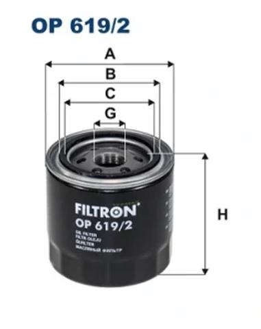 Фільтр очищення масла відцентровий OP6192 FILTRON