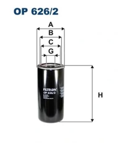 Фільтр масляний ДВЗ OP6262 FILTRON