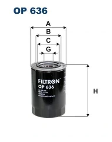 Фільтр відцентровий очищення масла OP636 FILTRON