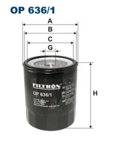 Маслофільтр OP6361 FILTRON