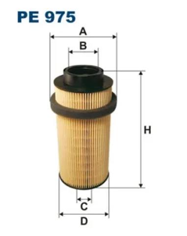 Фільтр тонкого очищення палива PE975 FILTRON