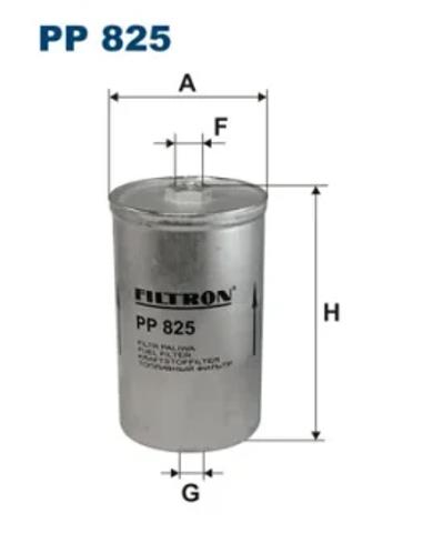 Фільтр паливний PP825 FILTRON
