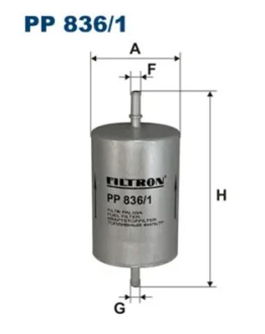 Фільтр-відстійник палива грубої очистки PP8361 FILTRON