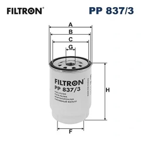 Фільтр-відстійник палива грубої очистки PP8373 FILTRON