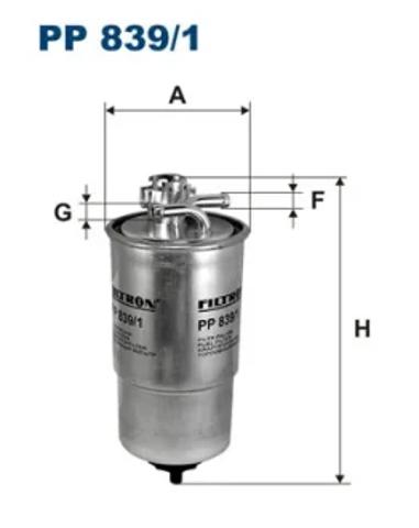Фільтр палива PP8391 FILTRON