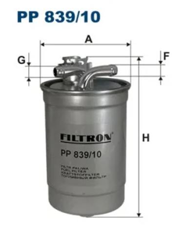 Фільтр тонкого очищення палива PP83910 FILTRON