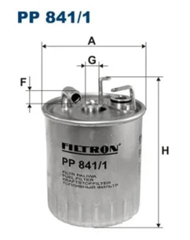 Фільтр тонкого очищення палива PP8411 FILTRON
