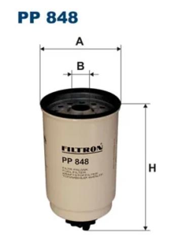 Фільтр паливний PP848 FILTRON
