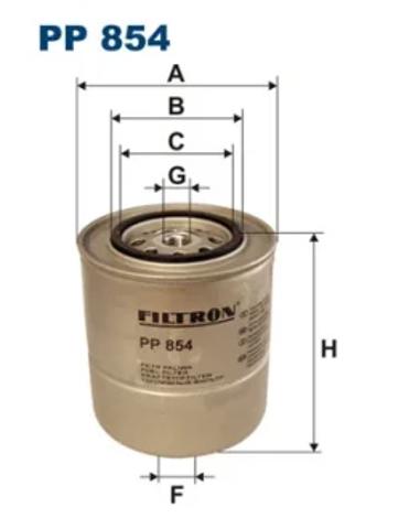 Фільтр палива PP854 FILTRON