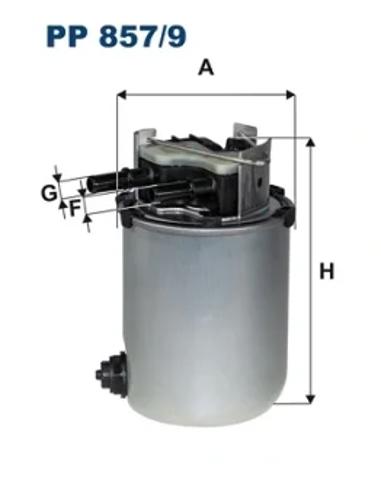 Фільтр палива PP8579 FILTRON