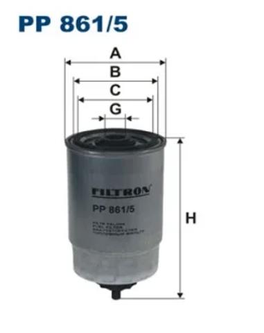 Фільтр палива PP8615 FILTRON