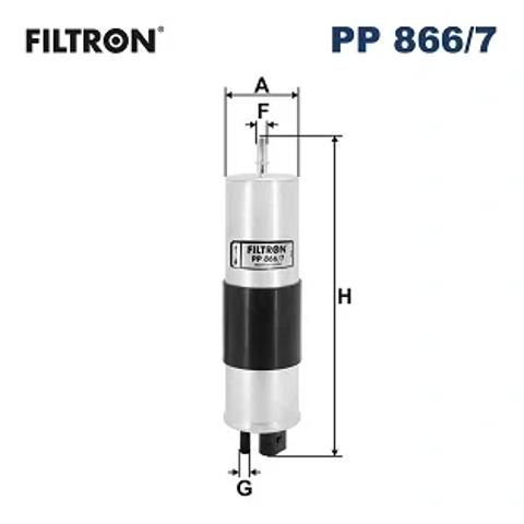 Фільтр тонкого очищення палива PP8667 FILTRON
