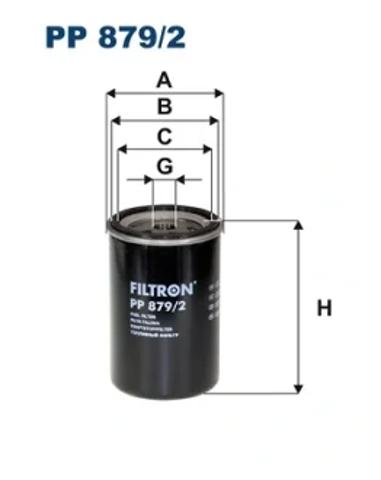 Фільтр-відстійник палива грубої очистки PP8792 FILTRON