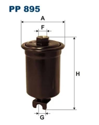 Фільтр паливний PP895 FILTRON