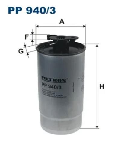 Фільтр тонкого очищення палива PP9403 FILTRON