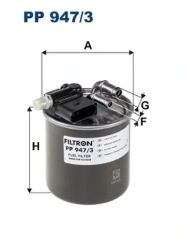 Фільтр тонкого очищення палива PP9473 FILTRON