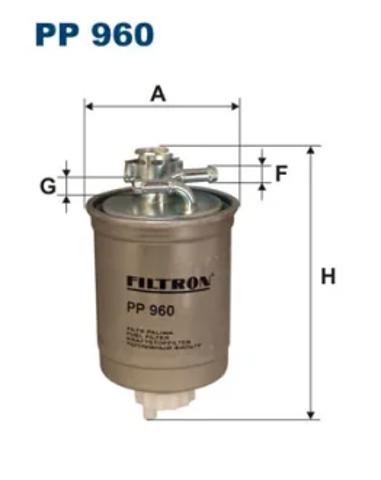 Фільтр палива PP960 FILTRON