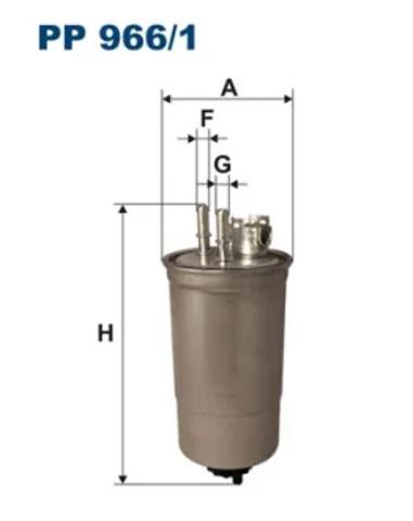 Фільтр паливний PP9661 FILTRON