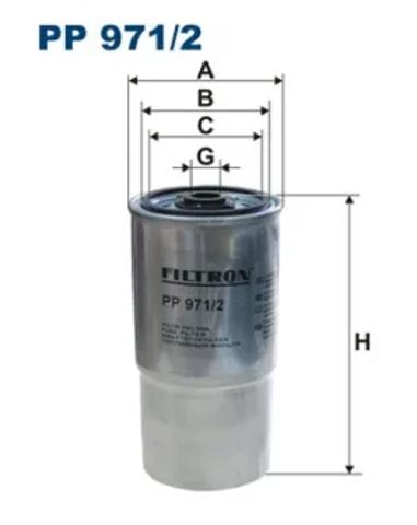 Фільтр палива PP9712 FILTRON