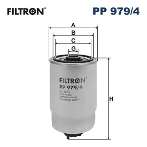 Фільтр тонкого очищення палива PP9794 FILTRON