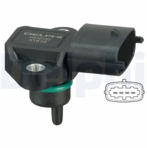 Датчик тиску наддуву турбіни PS10152 DELPHI