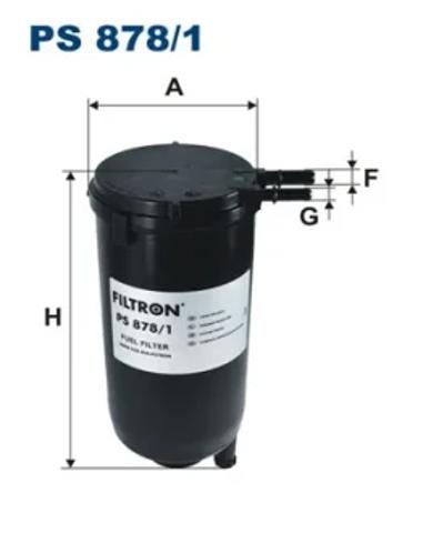 Фільтр тонкого очищення палива PS8781 FILTRON