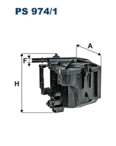 Фільтр тонкого очищення палива PS9741 FILTRON
