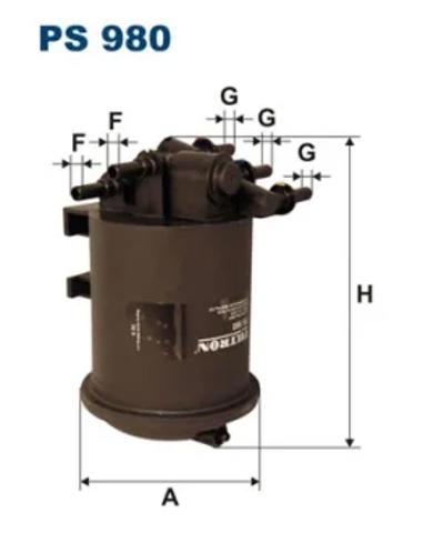 Фільтр палива PS980 FILTRON
