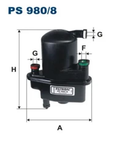 Фільтр тонкого очищення палива PS9808 FILTRON