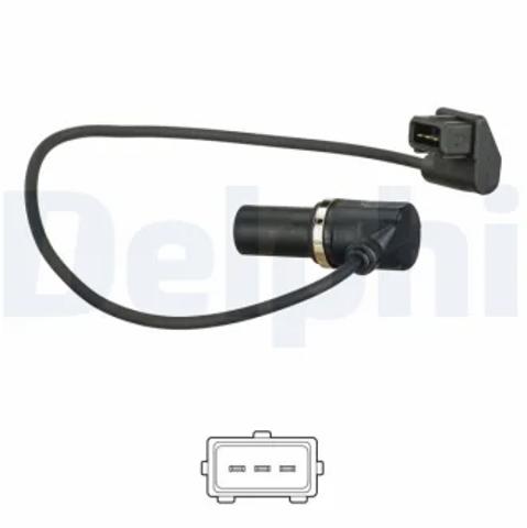 Датчик положення (оборотів) коленвалу SS11255 DELPHI