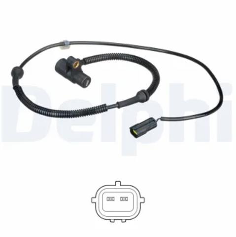 Датчик АБС (ABS) передній, правий SS20519 DELPHI