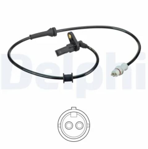Датчик АБС (ABS) задній правий SS20590 DELPHI