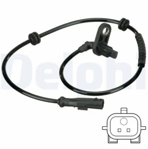 Датчик АБС (ABS) задній, лівий SS20600 DELPHI