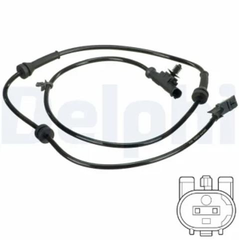 Датчик АБС (ABS) передній SS20616 DELPHI
