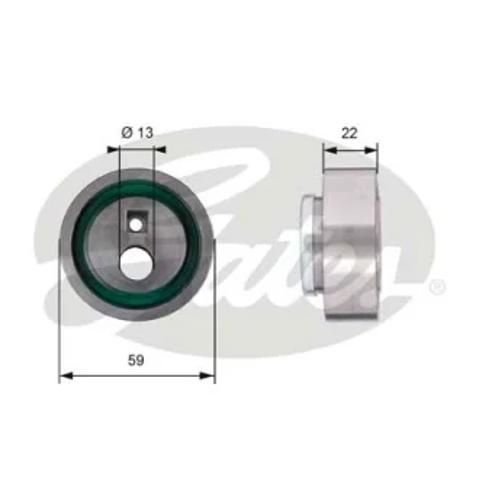 Натяжний ролик T41129 GATES