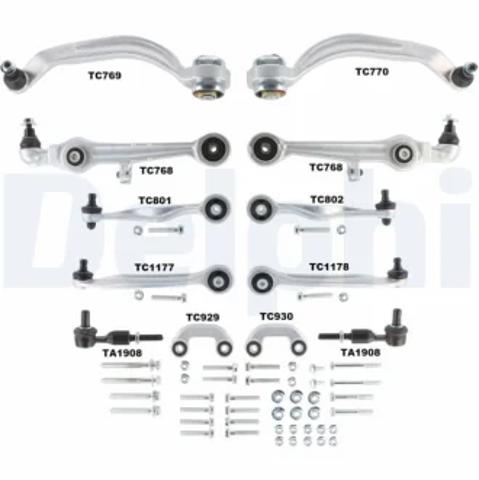 Комплект важелів передньої підвіски TC1400KIT DELPHI